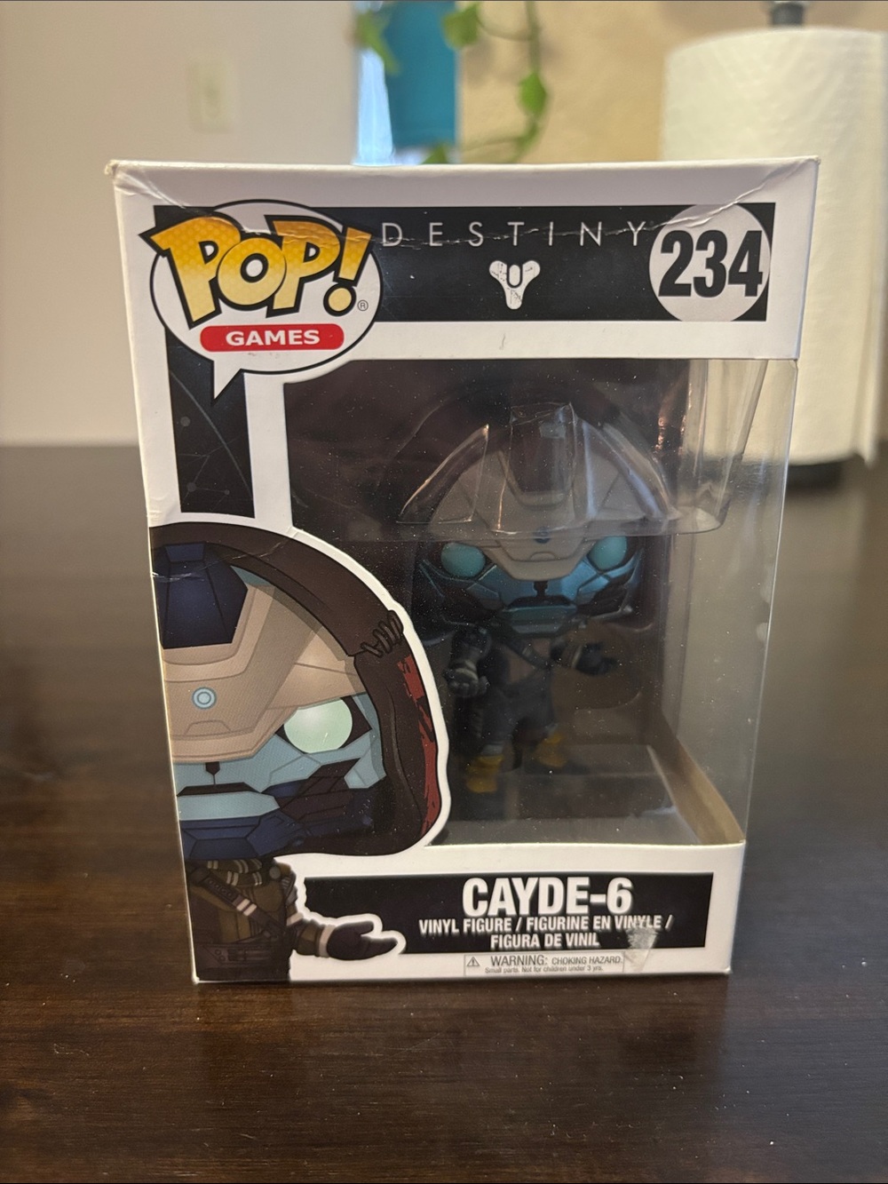 Funko Cayde-6 Vinyl Figure - Blue, Gray, Black